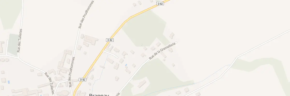 Plan du 13 Rue de la Gremellerie à Brannay
