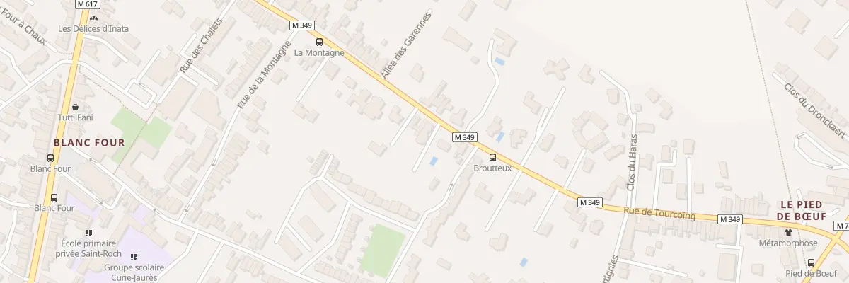 Plan du 74B Rue de Tourcoing à Roncq
