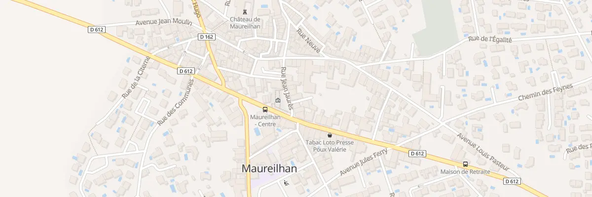 Plan du 9 Rue Jean Jaures à Maureilhan