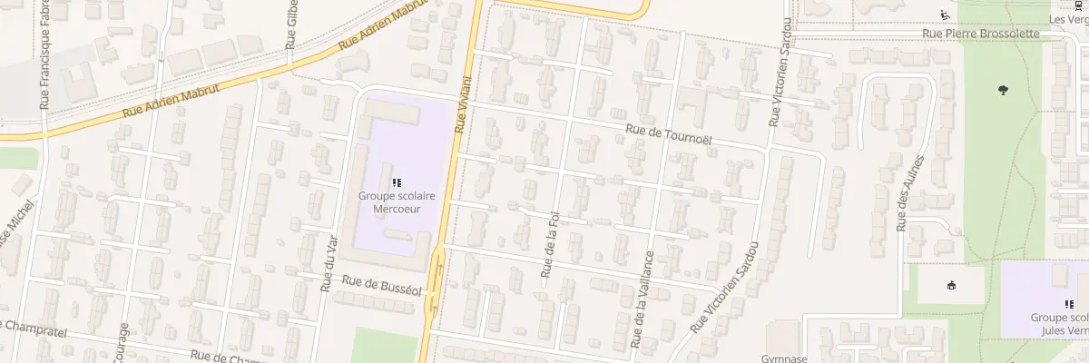 Plan du 121 Rue de la Foi à Clermont-Ferrand