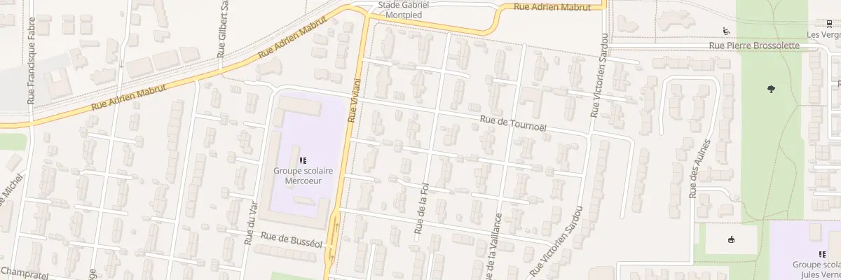 Plan du 127 Rue de la Foi à Clermont-Ferrand