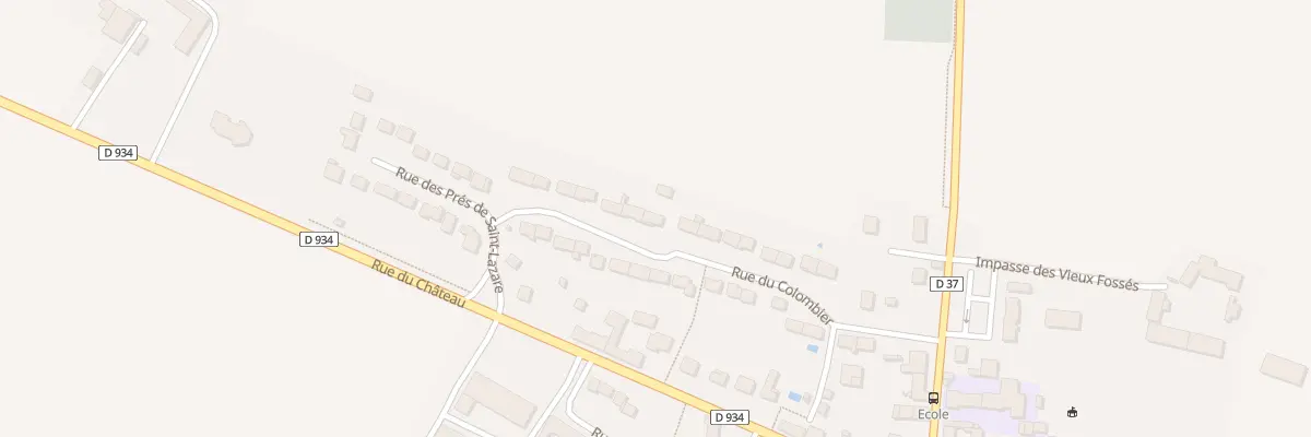 Plan du 22 Rue du Colombier à Chailly-en-Brie