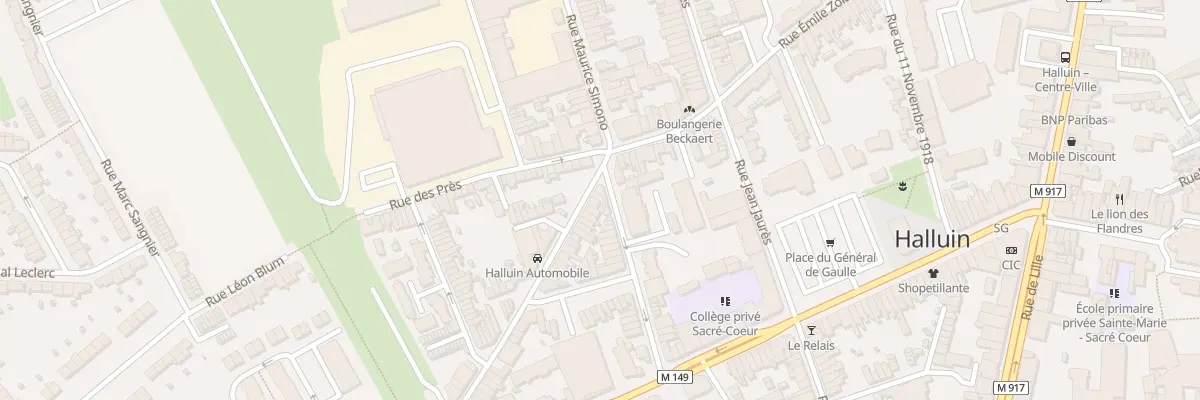 Plan du 79 Rue Émile Zola à Halluin
