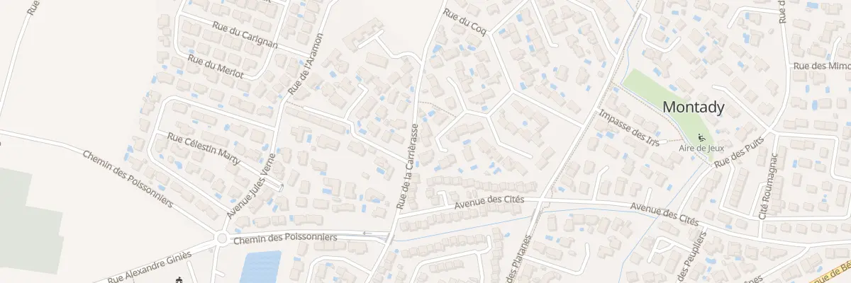Plan du 10 Rue des Hirondelles à Montady
