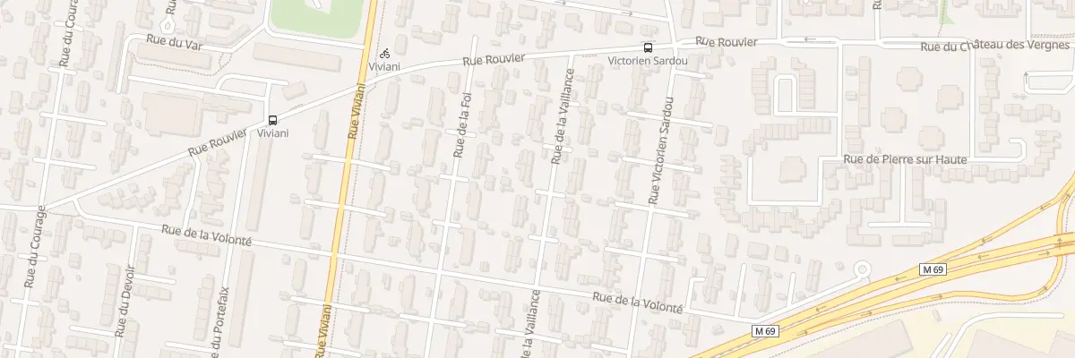 Plan du 37 Rue de la Vaillance à Clermont-Ferrand