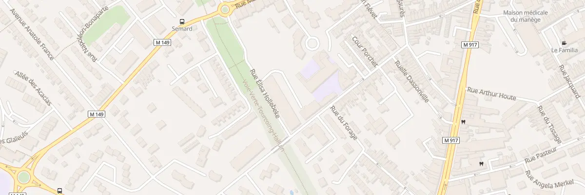 Plan du 153 Rue Émile Zola à Halluin