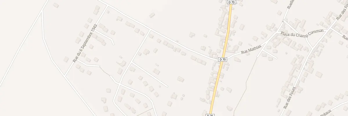 Plan du 7 Rue de Chaumont à Champigny