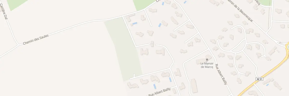 Plan du 549T Rue Albert Bailly à Marcq-en-Barœul