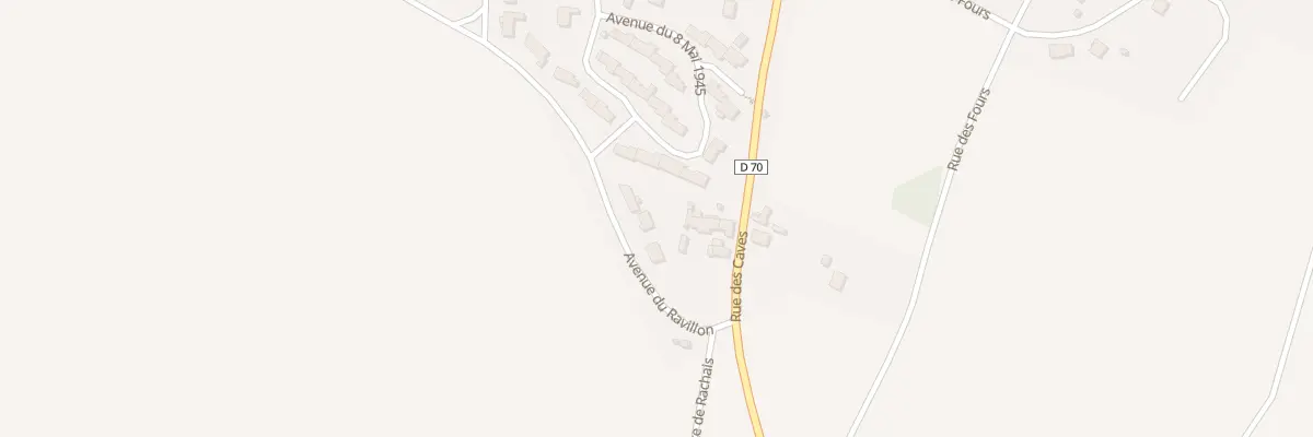 Plan du 6 Av du Ravillon à Champigny