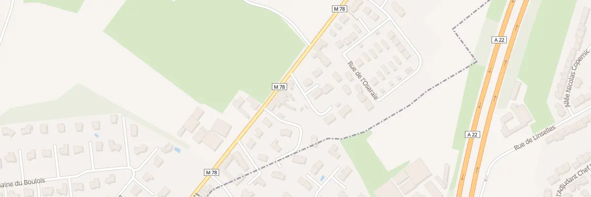 Plan du 345 Rue du Dronckaert à Roncq
