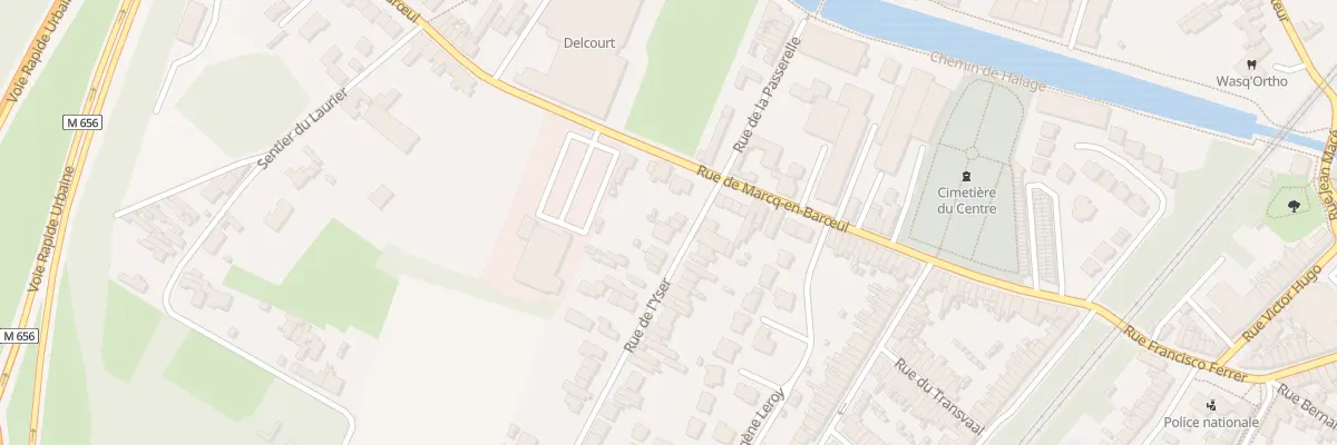 Plan du 4 Rue de l’Yser à Wasquehal