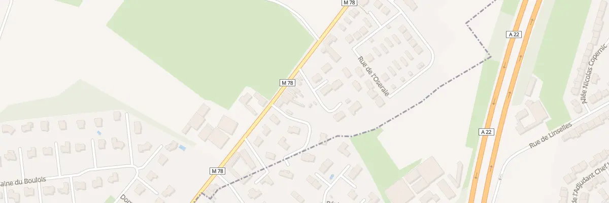 Plan du 347 Rue du Dronckaert à Roncq