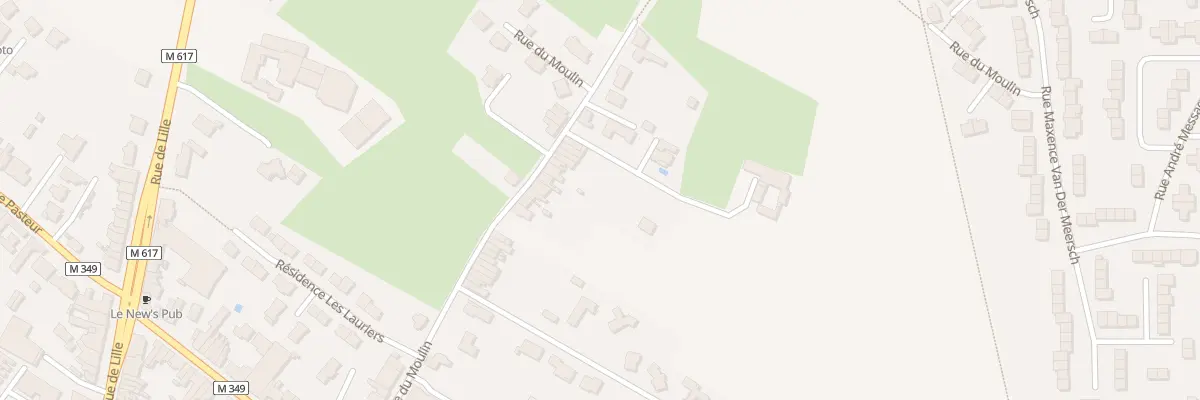 Plan du 40 Rue du Moulin à Roncq