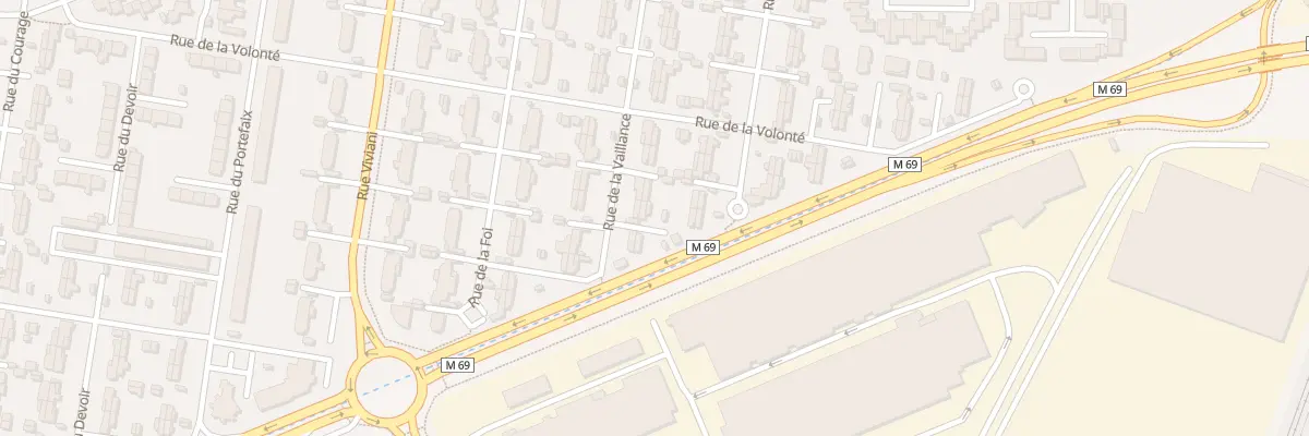 Plan du 4B Rue de la Vaillance à Clermont-Ferrand