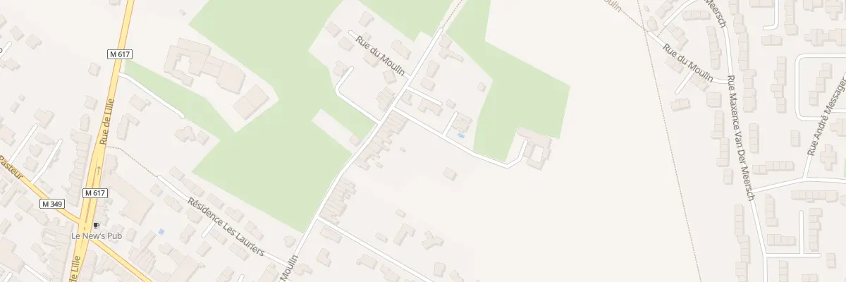 Plan du 46 Rue du Moulin à Roncq