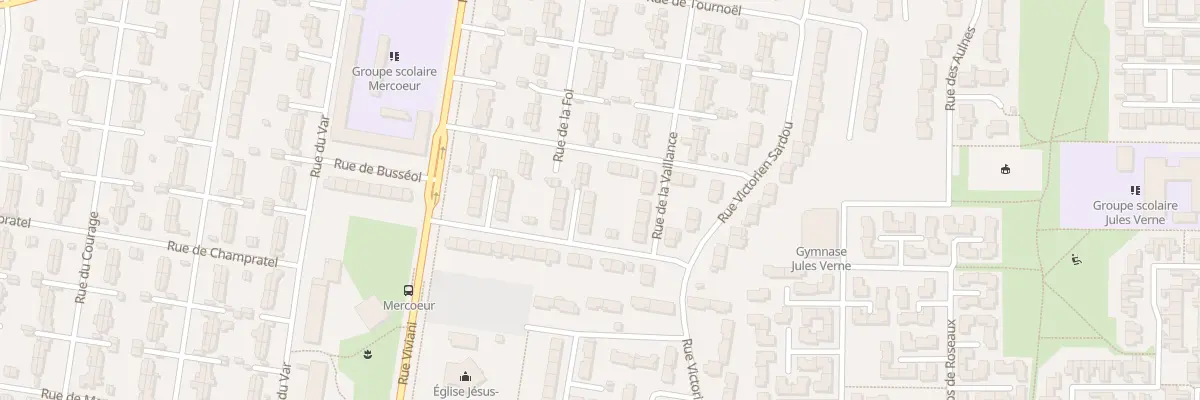 Plan du 25 Rue de la Jeunesse à Clermont-Ferrand