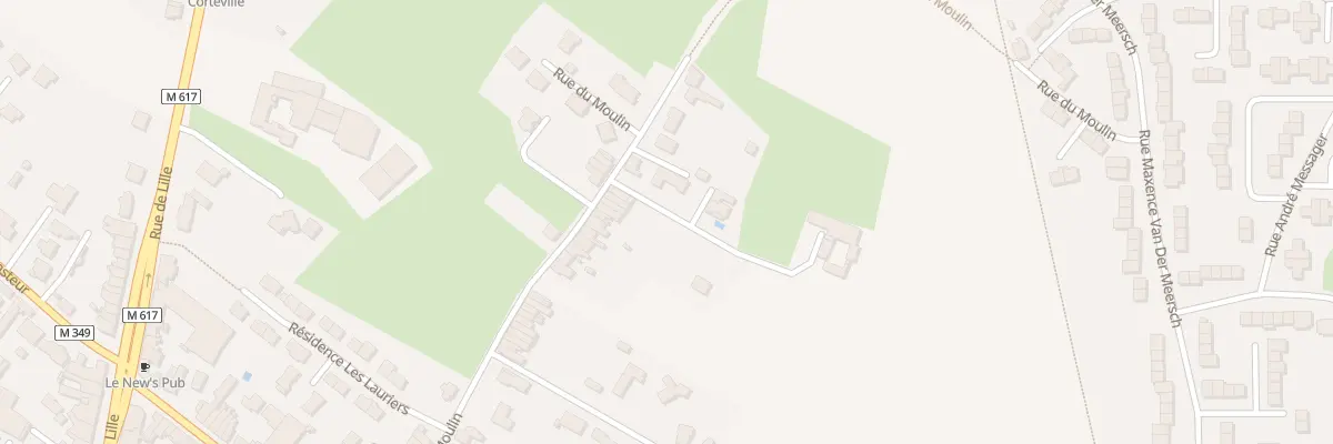 Plan du 50 Rue du Moulin à Roncq