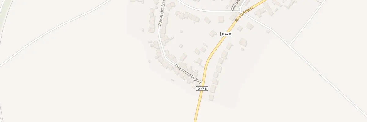 Plan du 8 Rue Andre Leglay à Cantin