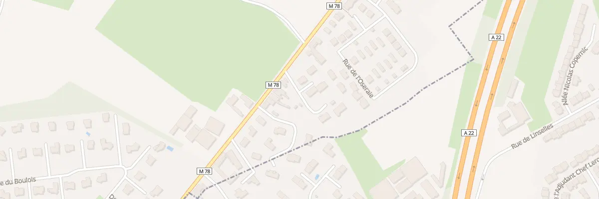 Plan du 341 Rue du Dronckaert à Roncq