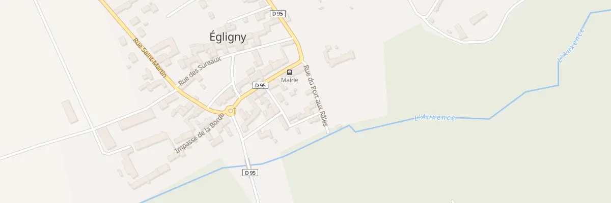 Plan du 4 Rue du Port aux Rales à Égligny