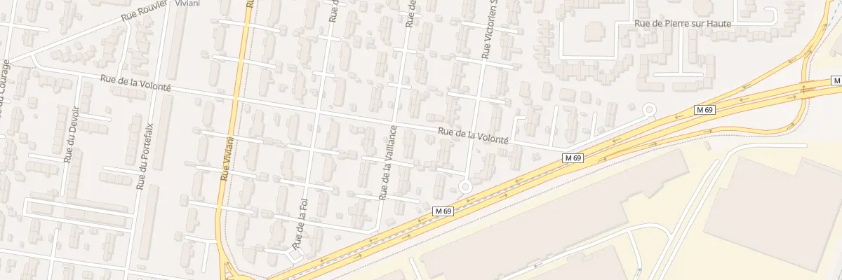Plan du 30 Rue de la Volonté à Clermont-Ferrand