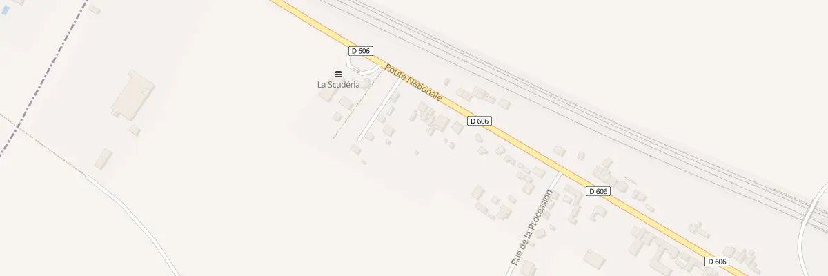 Plan du 4 Rte Nationale à Champigny