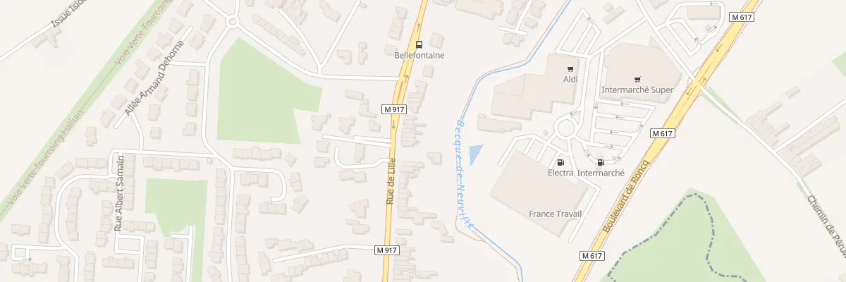 Plan du 303 Rue de Lille à Halluin
