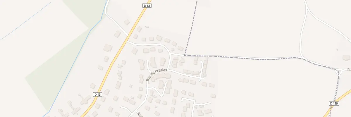Plan du 72 Rue de Presle à Vic-sur-Aisne