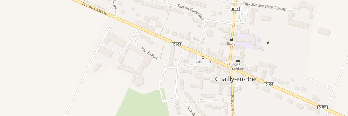 Plan du 7 Rue de l’étang à Chailly-en-Brie
