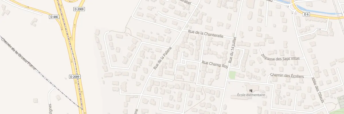 Plan du 18 Rue Champ Roy à Ménétrol