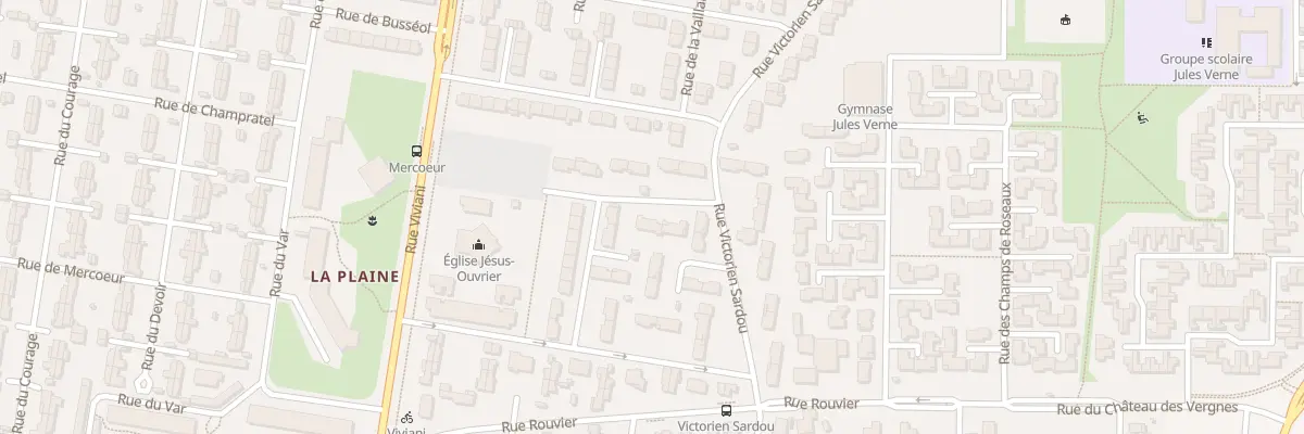 Plan du 14 Rue Pierre Bellemoure à Clermont-Ferrand