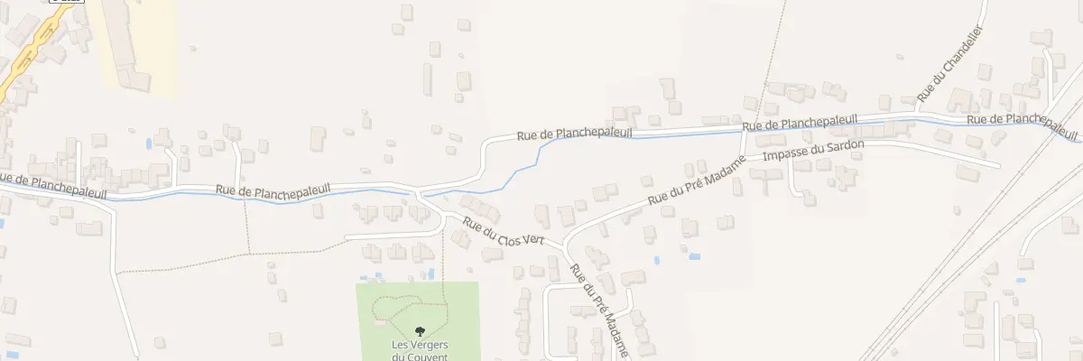 Plan du 2 Rue du Pré Madame à Riom