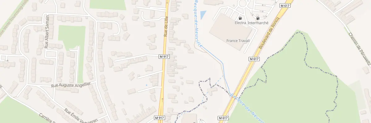 Plan du 337 Rue de Lille à Halluin