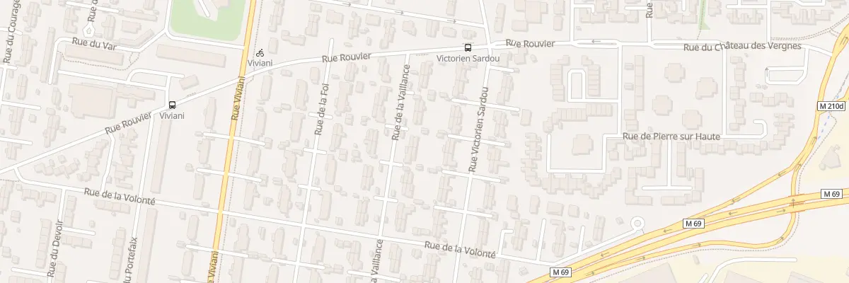 Plan du 38 Rue de la Vaillance à Clermont-Ferrand