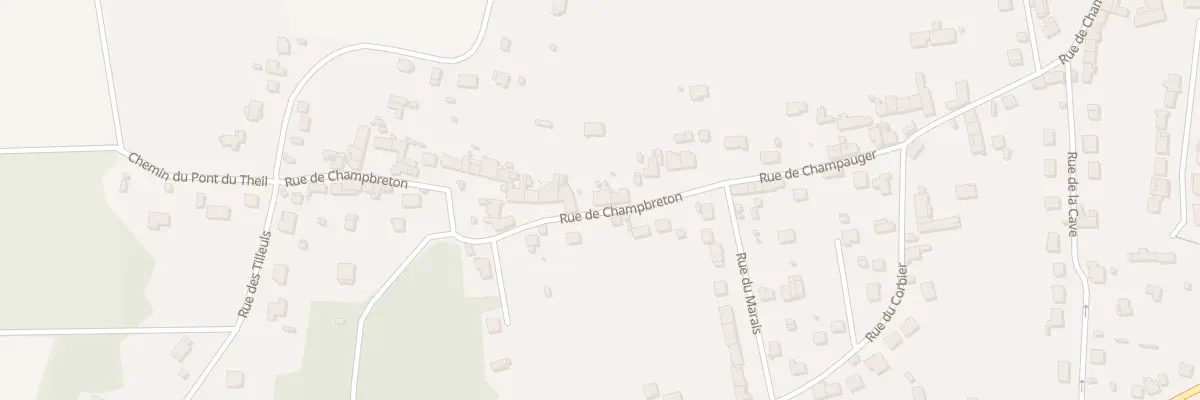 Plan du 12 Rue de Champbreton à Boissy-le-Châtel
