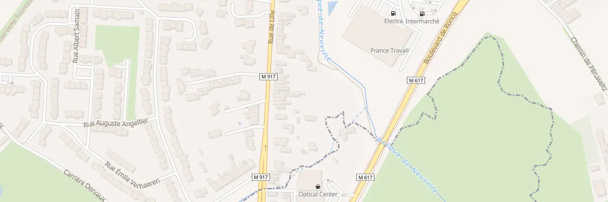 Plan du 347 Rue de Lille à Halluin