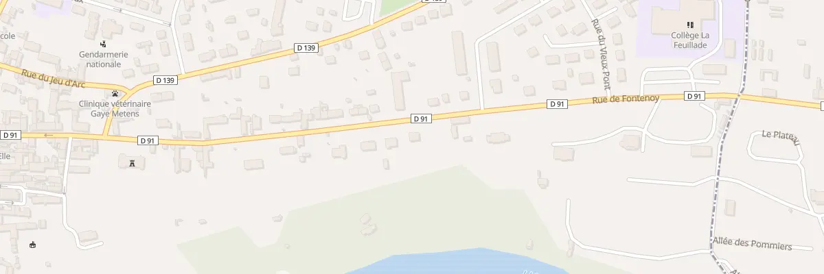 Plan du 38A Rue de Fontenoy à Vic-sur-Aisne