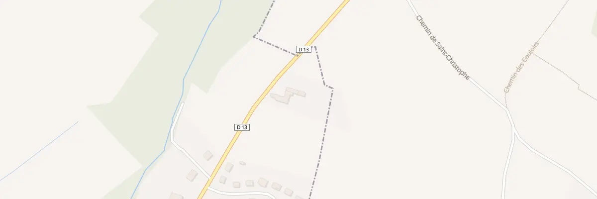 Plan du 70 Rue de Saint Christophe à Vic-sur-Aisne