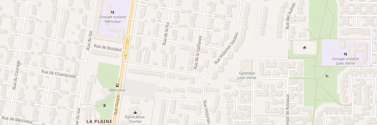Plan du 59 Rue de la Vaillance à Clermont-Ferrand