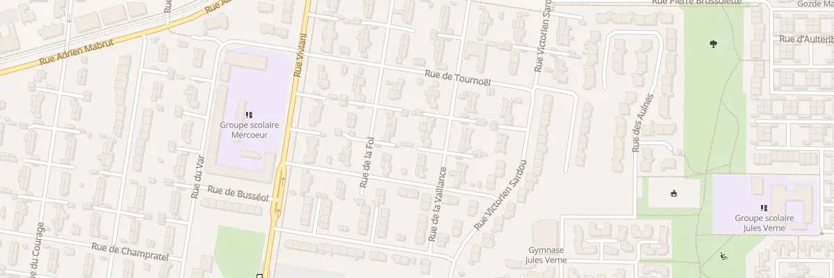 Plan du 107 Rue de la Vaillance à Clermont-Ferrand