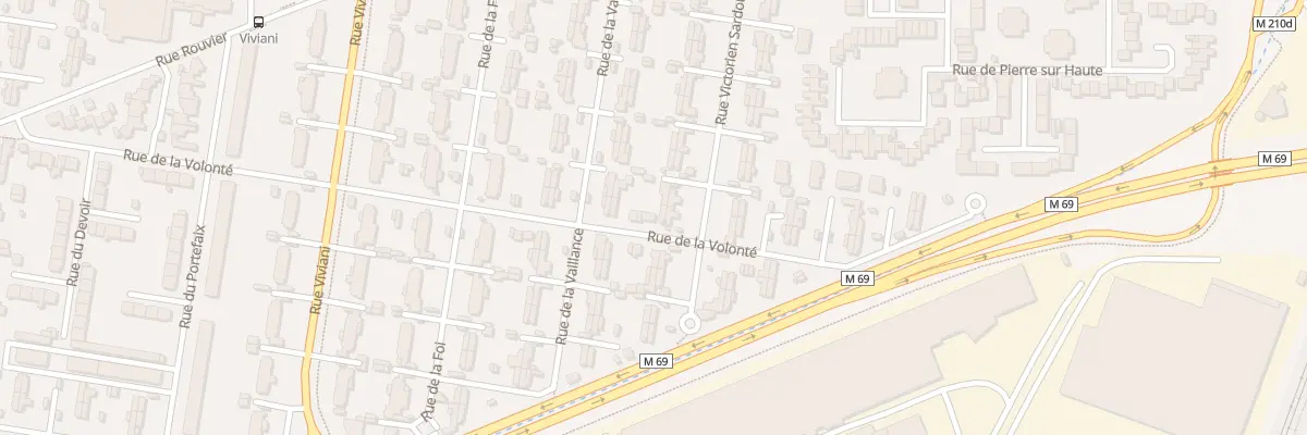 Plan du 19 Rue de la Volonté à Clermont-Ferrand