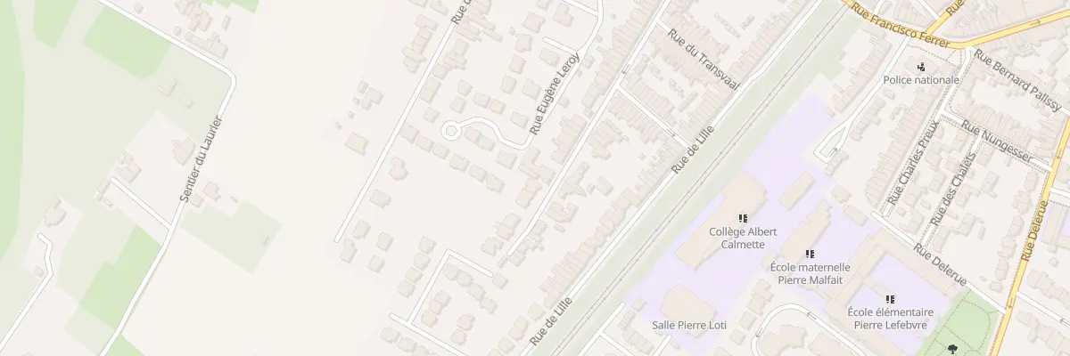 Plan du 68 Rue de l’Égalité à Wasquehal