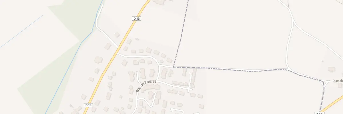 Plan du 78 Rue de Presle à Vic-sur-Aisne