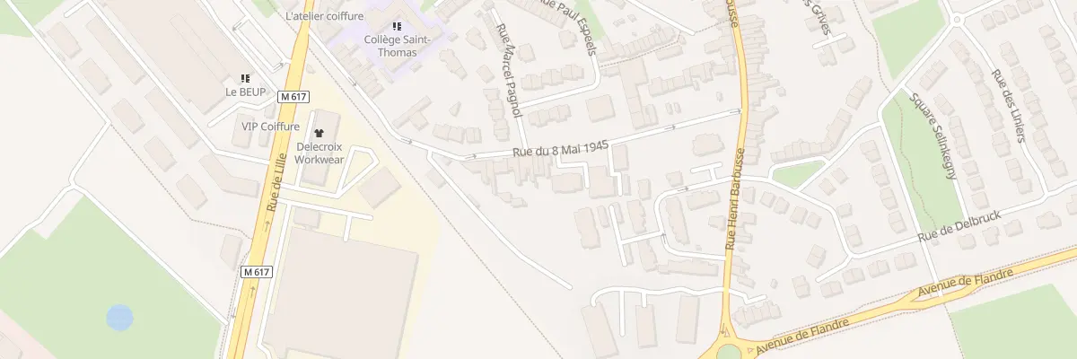 Plan du 16 Rue du Huit Mai 1945 à Roncq