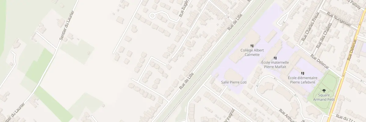 Plan du 114 Rue de Lille à Wasquehal