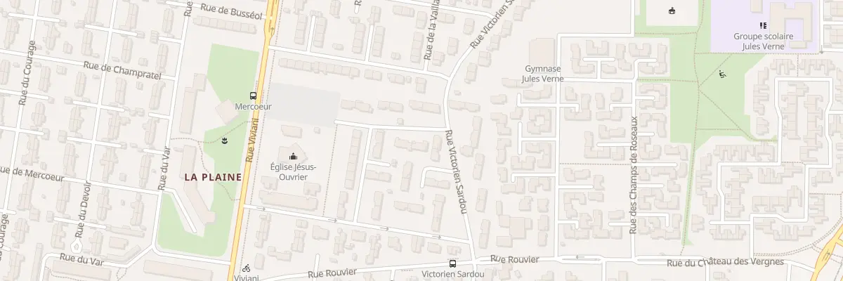 Plan du 16 Rue Pierre Bellemoure à Clermont-Ferrand