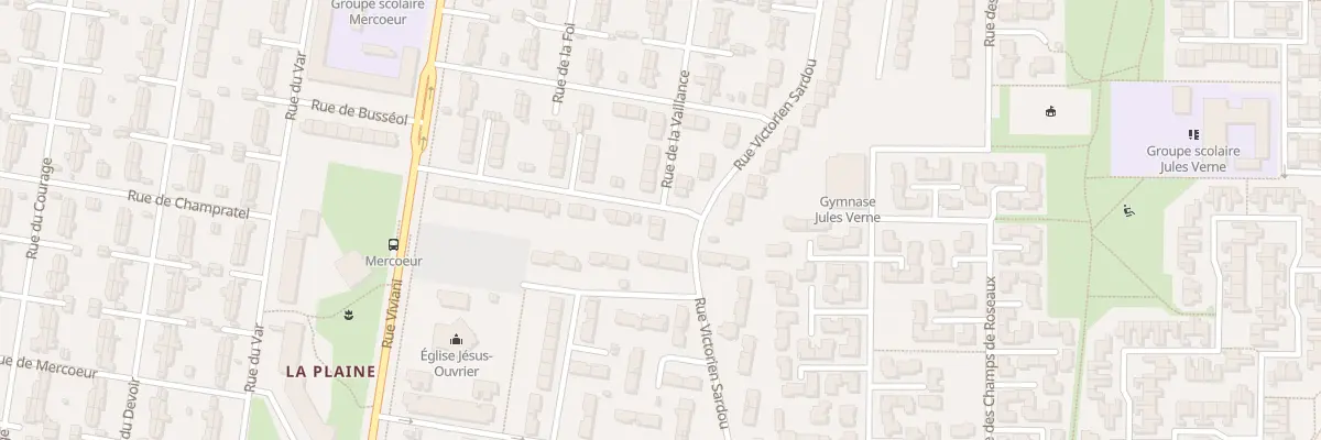 Plan du 30 Rue de la Jeunesse à Clermont-Ferrand