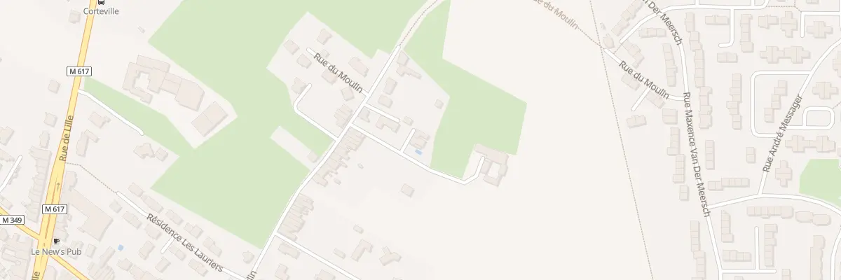 Plan du 54T Rue du Moulin à Roncq