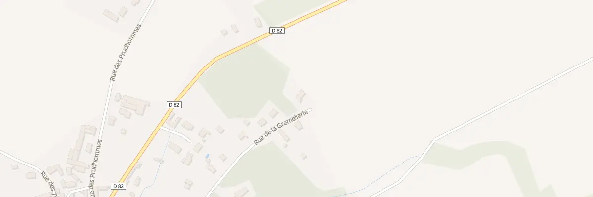 Plan du 21 Rue de la Gremellerie à Brannay