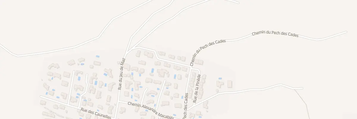 Plan du 4 Rue de la Crouzette à Salles-d’Aude